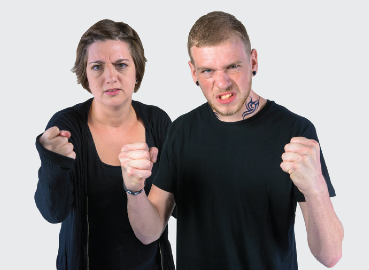 Abuse is when someone hurts you.