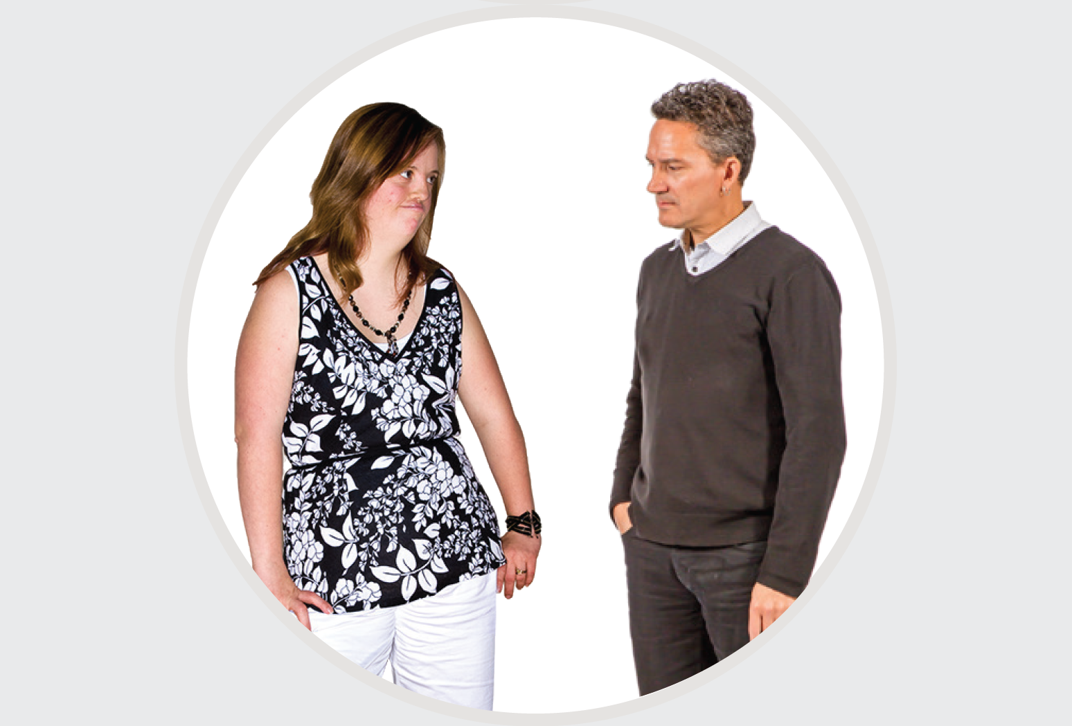 It can happen with a carer. A carer is someone who looks after you.