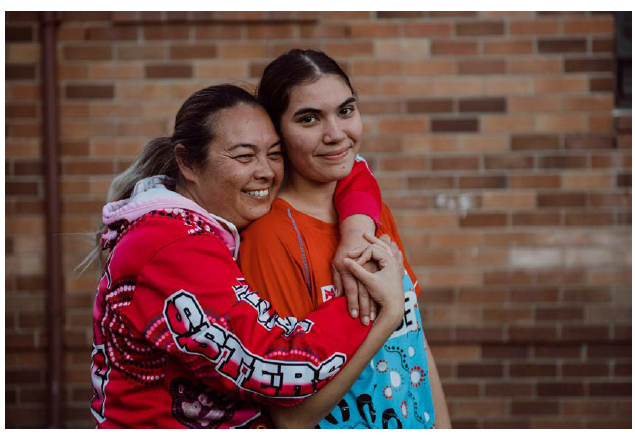 This is an image of two ladies as the Department Hero